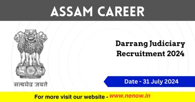 assam career   darrang judiciary recruitment 2024