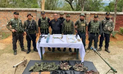 manipur  indian army busts militant camp on indo myanmar border