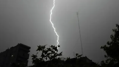 manipur  45 year old farmer killed by lightning  two injured