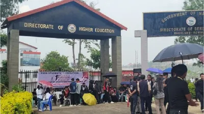 nagaland govt backtracks on teachers regularisation amid protests