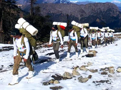 arunachal  civilian military trek to promote border tourism