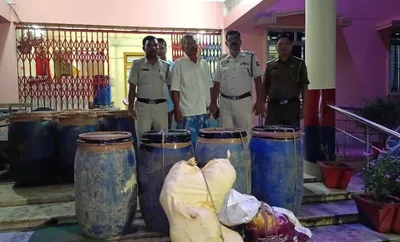 tripura police seize cannabis worth over rs 1 crore in sepahijala  one arrested