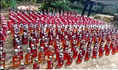 manipur  2 592 bottles of imfl seized from a smuggler in imphal east