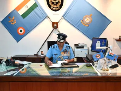 meghalaya  air marshal surat singh takes over as eac chief  