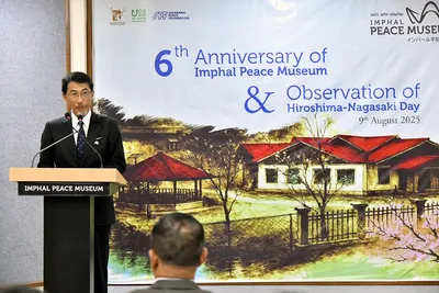 manipur  japan’s ambassador reaffirms commitment to northeast india during imphal visit