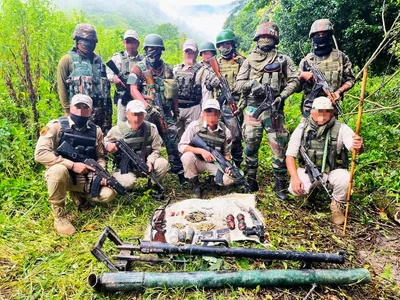 manipur  huge weapons cache recovered from restive state’s kangpokpi  imphal east