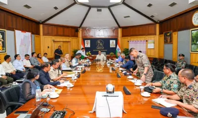 manipur cm chairs ncord meet to intensify crackdown on drug trafficking