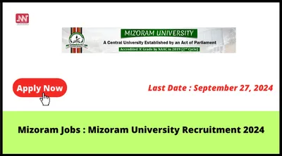 mizoram jobs   mizoram university recruitment 2024