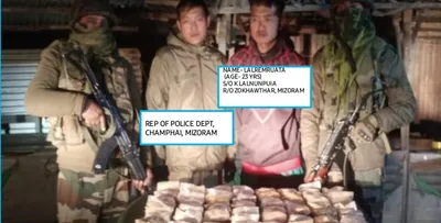 mizoram  security forces seize heroin  amp  meth tablets worth over rs 13 crore