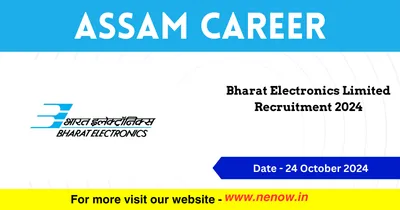 assam career   bharat electronics limited recruitment 2024