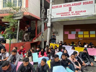 mizoram  mzp calls off agitation after assurance from state government over disbursement of scholarships to students