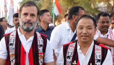 congress candidate leads over ruling ndpp nominee in nagaland