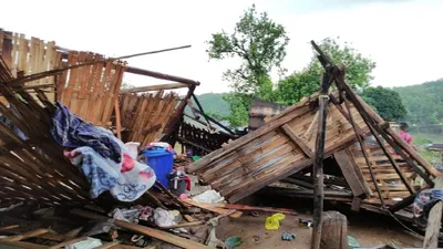 severe weather causes havoc in meghalaya  over 1000 people affected