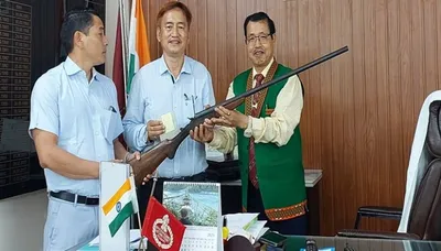 arunachal doctor surrenders gun for wildlife  inspires conservation