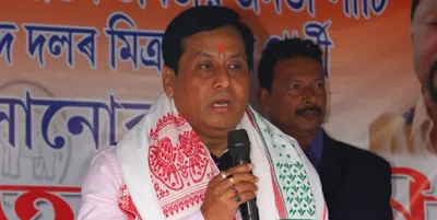 assam  sarbananda sonowal embarks on campaign trail  urges support for bjp