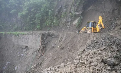 landslides cut off nh 102b linking manipur and mizoram  restoration efforts underway