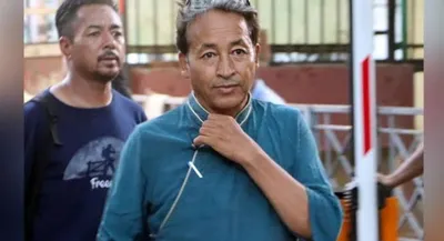 sonam wangchuk warns of hunger strike or foot march if detained delhi protesters aren’t released