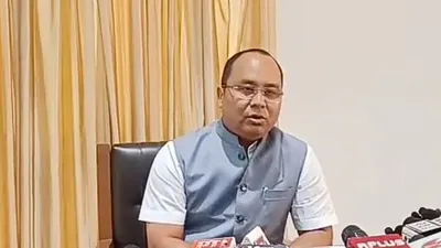 tripura  tipra motha leader dissatisfied with portfolio  seeks resolution from amit shah