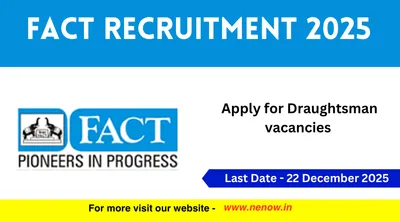 fact recruitment 2025   apply for draughtsman vacancies