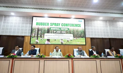 climate change induced fungal disease outbreak prompts new advisory for tripura rubber growers
