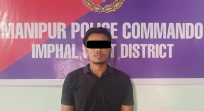 manipur  security forces nab kcp member following imphal east ied blast