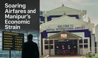 soaring airfares  the unseen cost of isolation in manipur