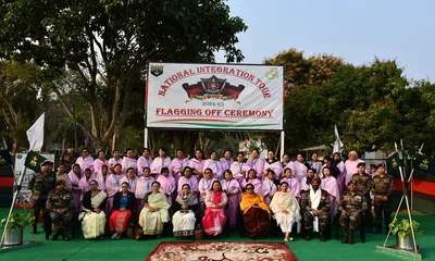 manipur  igar south flags off national integration tour