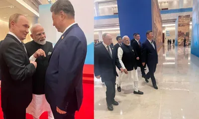sco summit  modi slams pakistan on terrorism amid camaraderie with putin  amp  xi