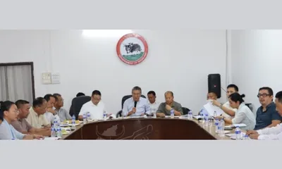 nagaland  committee reviews municipal  tribal council laws during dimapur visit