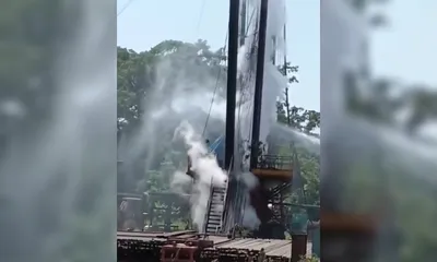 us experts mobilize to tackle ongc gas leak in assam s sivasagar