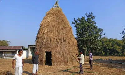 significance of meji in bhogali bihu