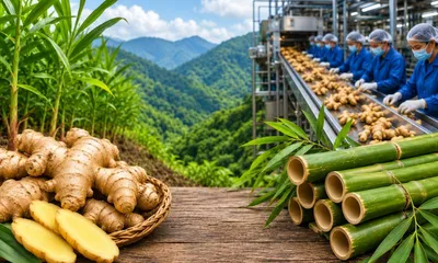 mizoram government seeks centre s support for ginger  bamboo processing units