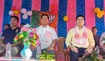 arunachal   rss backed  chakma leaders accused of violating prohibitory order in bordumsa