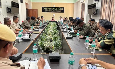 manipur  government restricts harvesting hours in fringe areas for security