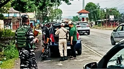 manipur  jiribam curfew partially lifted  large gatherings still prohibited