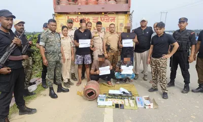 assam  rs 45 crore worth narcotics seized  4 arrested