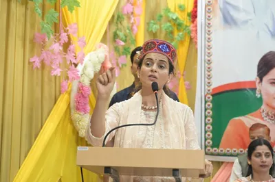 bjp distances itself from kangana ranaut s remarks on farm laws