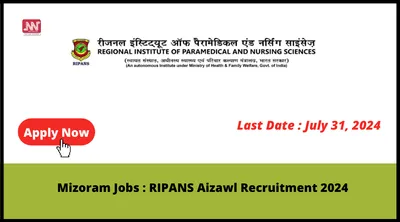mizoram jobs   ripans aizawl recruitment 2024