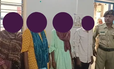 tripura  five bangladeshi nationals  3 indian touts held for human trafficking