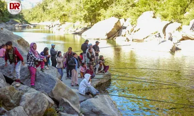 mizoram  two day ‘tlaizawng paradise’ cherry blossom festival opens in saitual