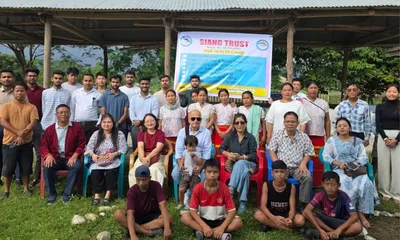 arunachal  free health camp in ralling benefits 55 patients