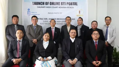 nagaland  gauhati hc kohima bench launches online rti portal