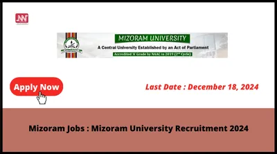 mizoram jobs   mizoram university recruitment 2024