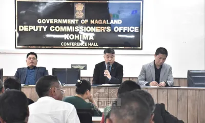 nagaland  kohima dc orders mission mode drive for waste segregation across all 19 wards