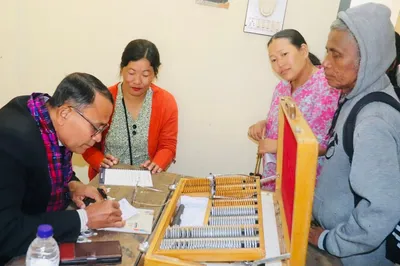 arunachal  assam rifles organises  eye check up camp in changlang