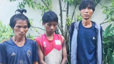 manipur  nine myanmar nationals arrested at moreh