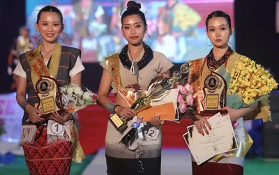 arunachal  tadu bini  nani hao crowned winners of apatani’s next top model 2026