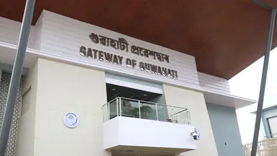 assam  guwahati gateway ghat on brahmaputra raises erosion fears