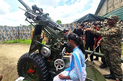 indian army hosts weapon display in assam’s jorhat to commemorate 25 years of kargil vijay diwas