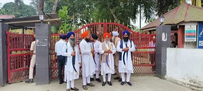 assam  sgpc team arrive at dibrugarh jail to meet waris punjab de members